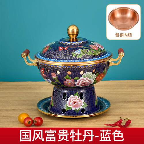 清汤鸳鸯锅火锅家用超大号户外火锅盆涮锅煮锅干锅功能新款打火锅