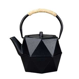饰壶 1200ml菱形壶煮水泡茶手工铸铁壶家用养生茶壶生铁壶铁茶壶装