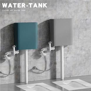 池冲挂水 829蹲便器冲水箱加厚卫墙高档厕所水箱生间家用便式