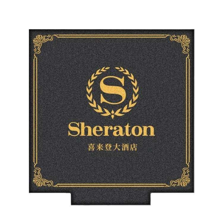 电梯地毯轿厢商用地垫吸水logo图案印字耐磨酒店迎宾垫星期垫