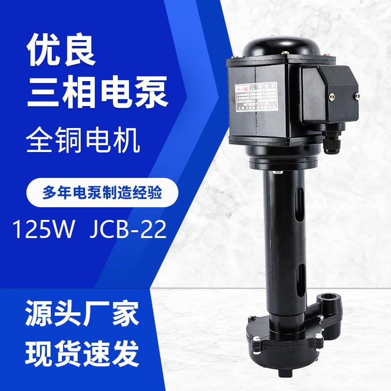 飞佳油泵厂家直供125WJCB-22150W三相380V冷却泵水泵循环电泵