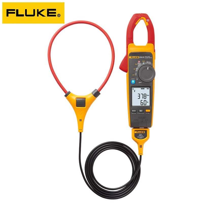 福禄克Fluke 378FC钳形表F377FC电压能效筛查谐波非接触钳形表