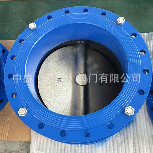 法兰式蝶阀法兰软中盛密封SD341X6-10温/1Q球铸墨铁双向手动低适