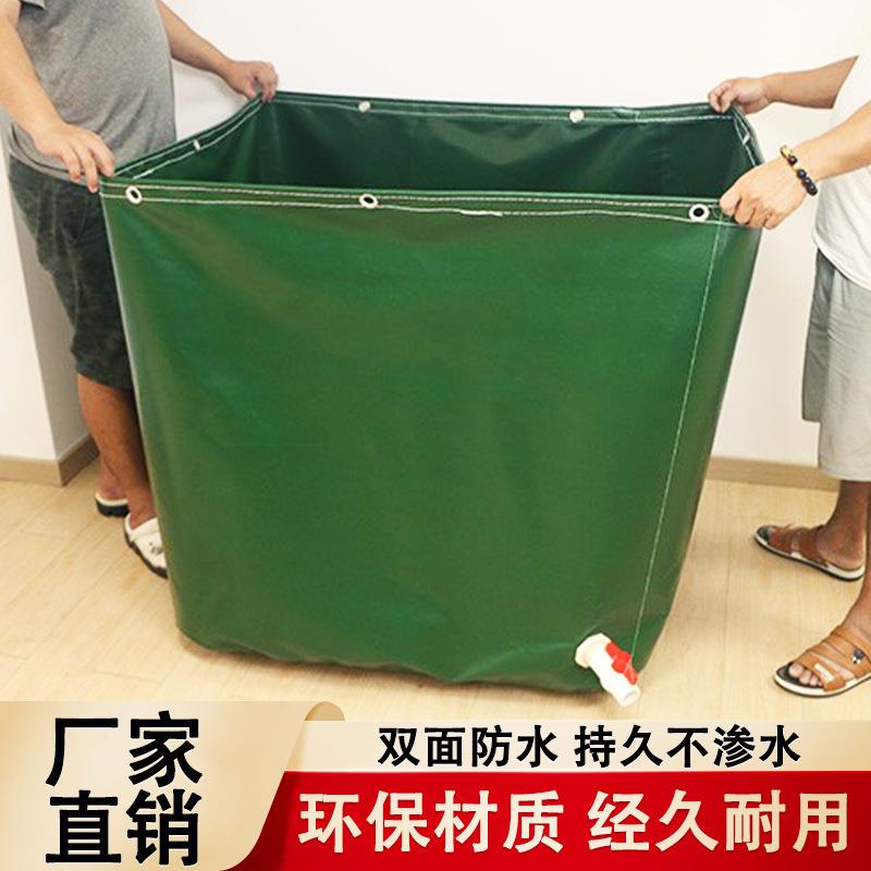 大型加厚防水防雨布户外养鱼水池蓄水养殖锦鲤储水专用帆布鱼池