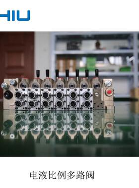 电液比例多路阀控制多液压执行元件动作