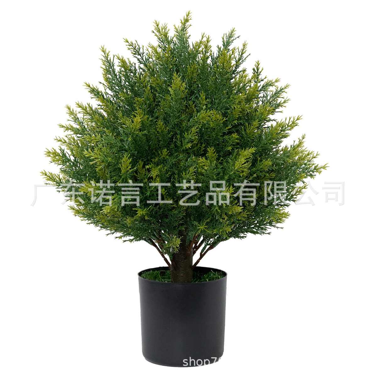 热销仿真松柏树盆栽室内居家酒店装饰落地绿植摆件仿真树装饰
