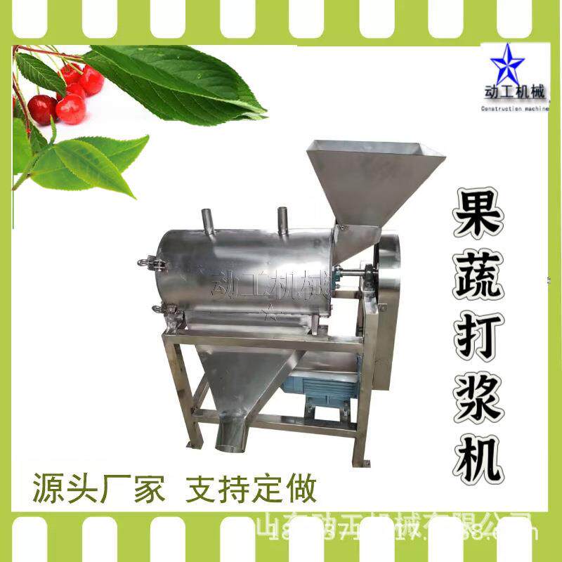一机多用果蔬打浆机百香果去皮去籽制浆机工业牛油果去核打浆机