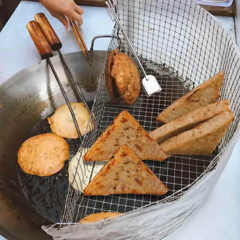 福建芋粿三角糕福州街边特产三角芋头糕早餐店早点窝伟半成品油炸