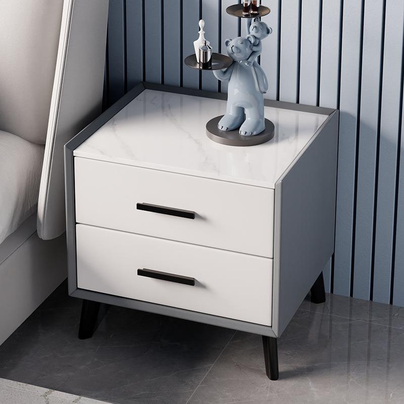 实木床柜简用约现头代2025年新款家CTG-2卧室出租房小纳户型岩板