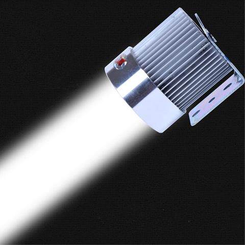 摩托车灯改装灯电动车三轮led灯泡射灯12V48伏60V72V96防水前大灯