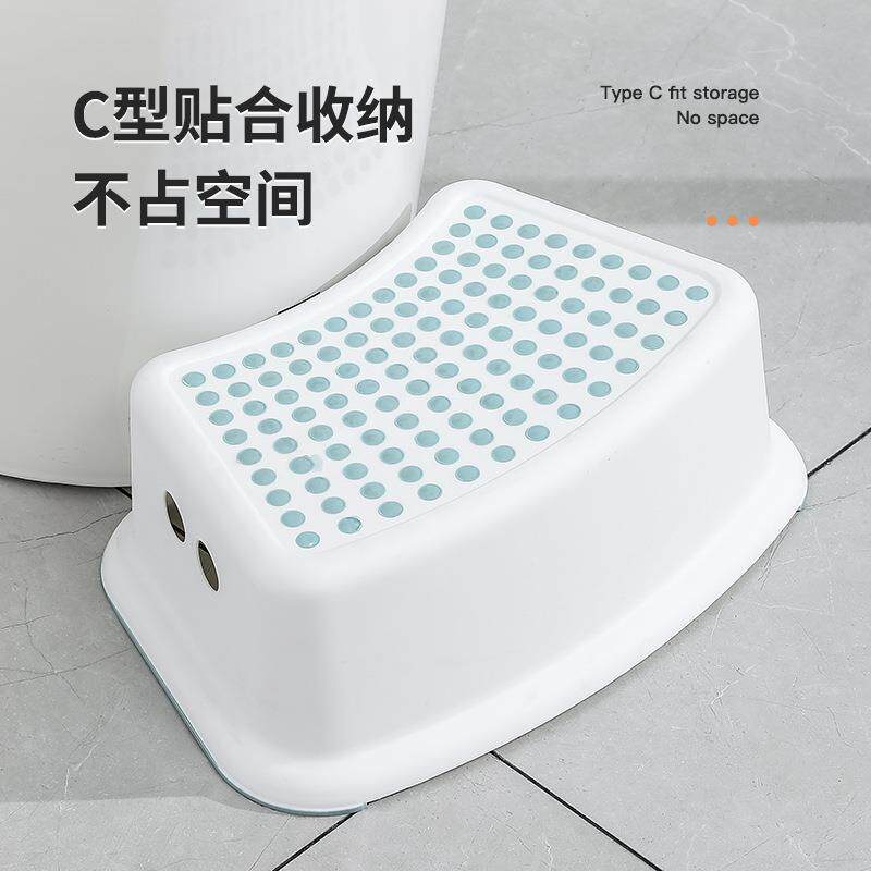加厚防滑马桶凳儿童防滑凳塑料垫脚凳家用踩脚凳多功能踏脚凳凳子