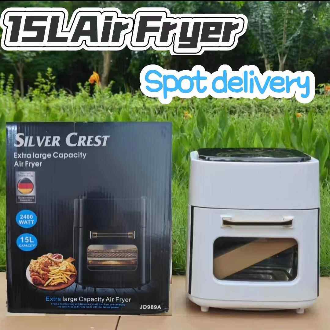 15L air fryer可视空气炸锅家用商用智能空气电炸锅薯条机