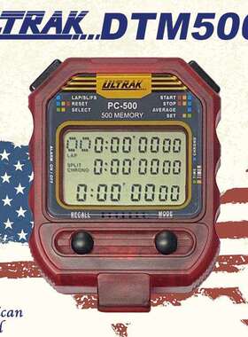 PC80电子秒表DT483B定尔志ULTRAK奥赛克30道3排显示计时器田径