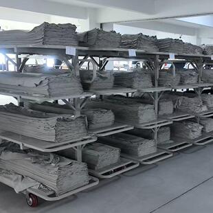 服装厂专用松布车松布架移动布料周转车万向带轮多层布料架