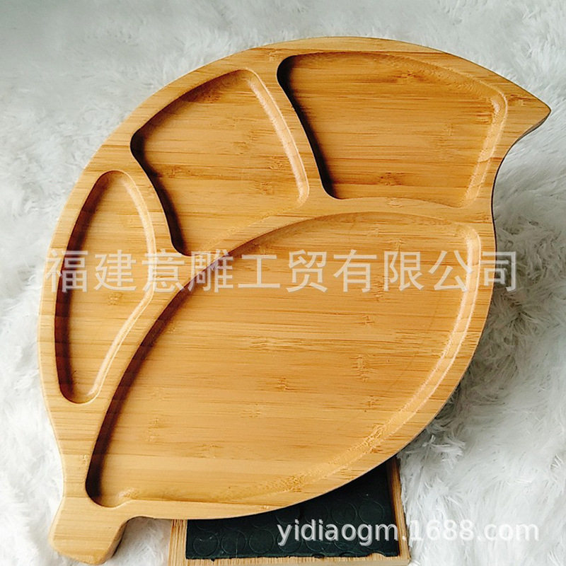 木质托盘实木果盘茶盘创意木制日式分格盘家用幼儿园分餐盘木盘子,餐饮具,盘,淘宝优惠券,粉丝福利购,淘宝优惠卷