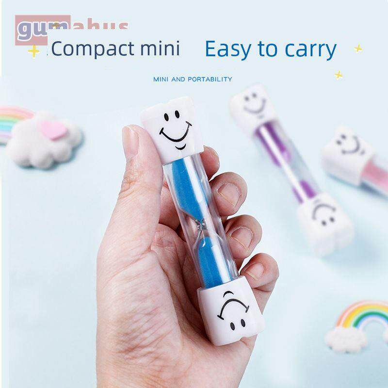 儿童刷牙沙漏三分钟计时器时间笑脸安全塑料防摔迷你健身自律漏斗