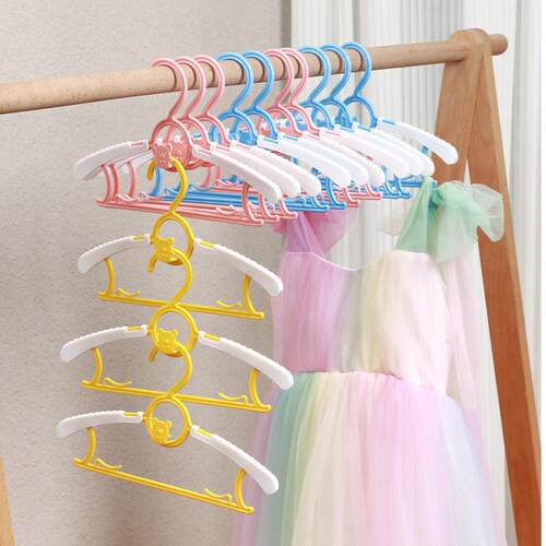 Adjustable Non-Slip Traceless Clothes Hanger for Children -