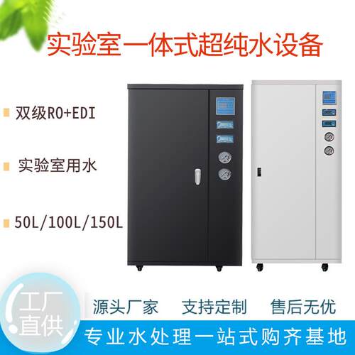 箱式微小一体式EDI超纯水设备实验室医院用水双极RO+EDI反渗透
