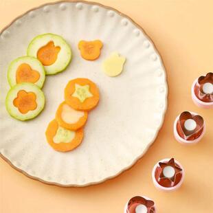 8pcs pressed fruit printing cutting die, butterfly noodle fl