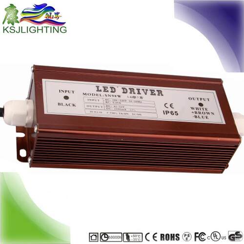质保3年 终身维护 高PF 100W 14串7并 路灯电源 LED巷道灯驱动