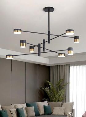 北欧led铁艺枝形吊灯创意个性客厅后现代简约卧室餐厅灯吊灯