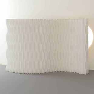 屏风隔断简约创意办公室客厅折叠移动纸墙直播间背景墙新型遮挡板