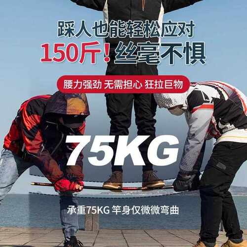 新款直销销售鱼竿轻硬28调19调高碳长节鲤鲫钓鱼手竿台钓杆