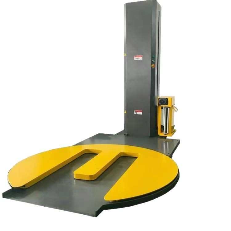 托盘预拉伸M型缠绕机 智能自动缠绕膜包膜机全自动缠膜打包机厂家