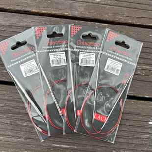 现货正品ChiaoGoo巧姑80厘米不锈钢毛衣针固定环形针棒针围巾针