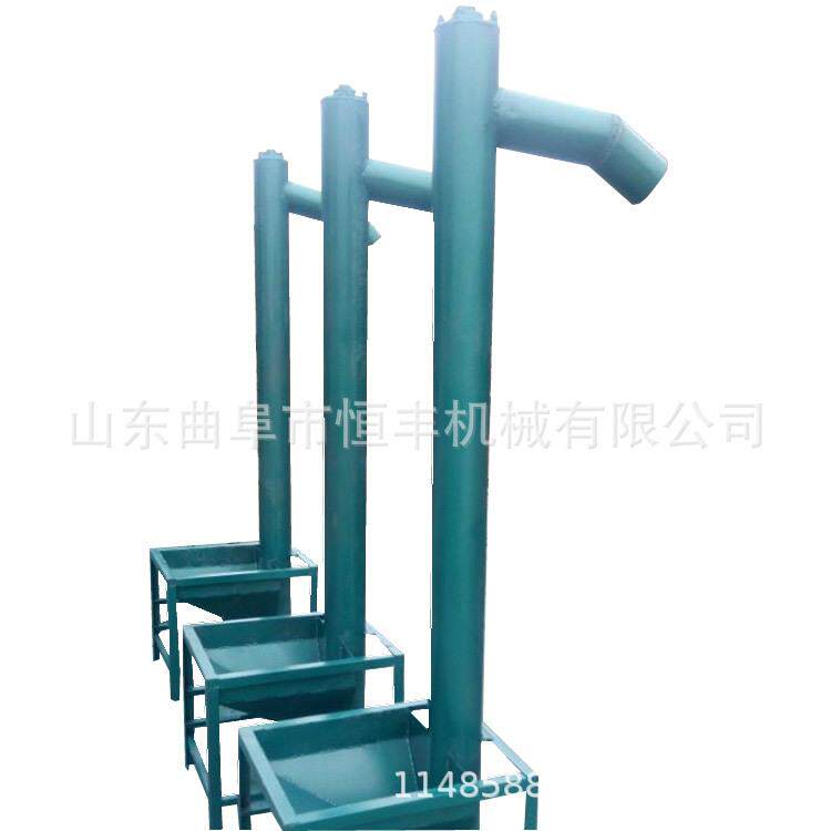 恒丰 螺旋提升机图片 管式蛟龙 不锈钢食品上料机