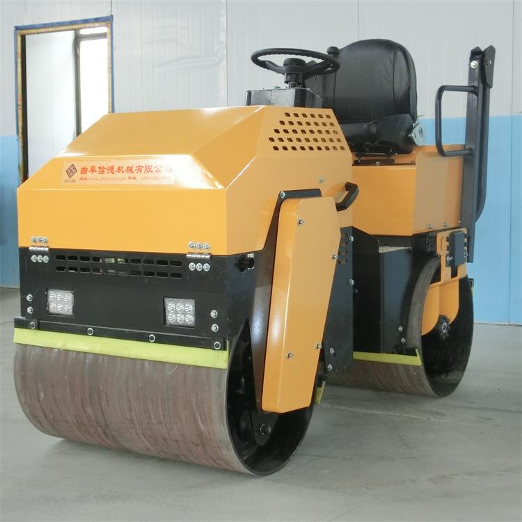 沥青土方施工 2吨3吨双钢轮震动小型压路机厂 工地建筑路面夯实机