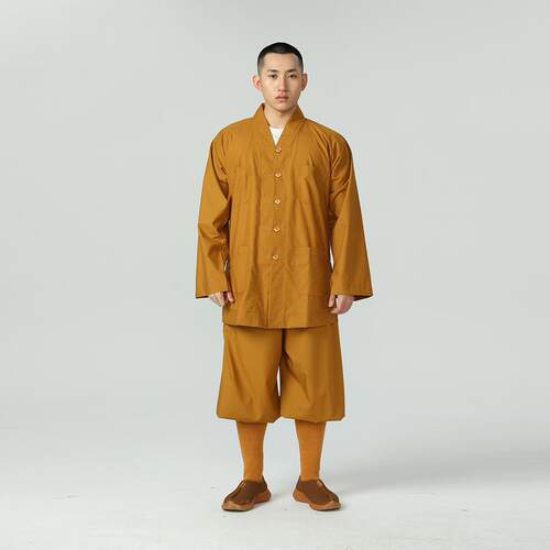 特卖春夏季僧人服TR棉小褂短褂套装衣服男女和尚比丘尼薄款藏青咖
