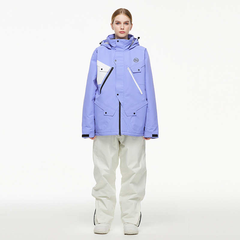 滑雪服女套装男款冬季户外防水保暖加厚滑雪衣裤单板滑雪服套装