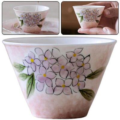 Ceramic Chinese Tea Cups Ceramic Handleless Tea Cup Matcha