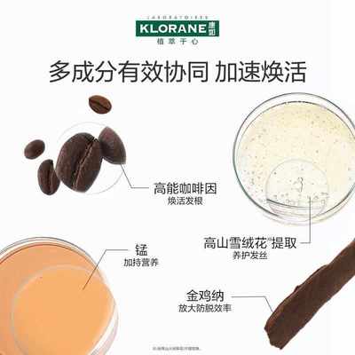 【VV专属】法国klorane康如鸡纳防脱精华喷雾