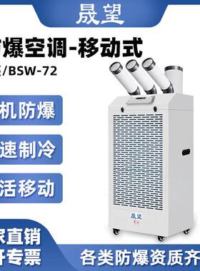 晟望防爆空调3P迷你防腐移动空调免排水便携式冷暖一体机冷气机