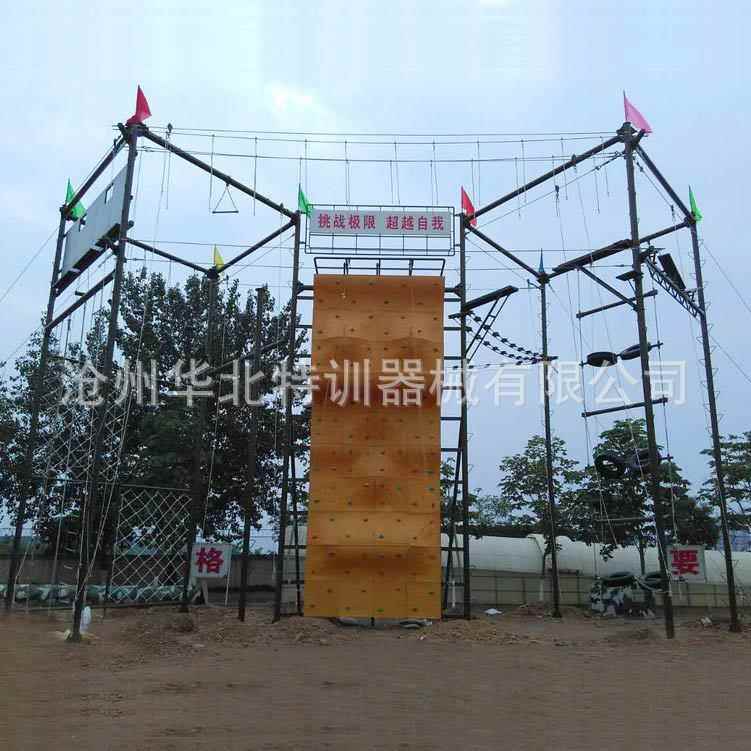 厂家定制高空组合拓展器械 高空体能训练设备设施 高空拓展器材