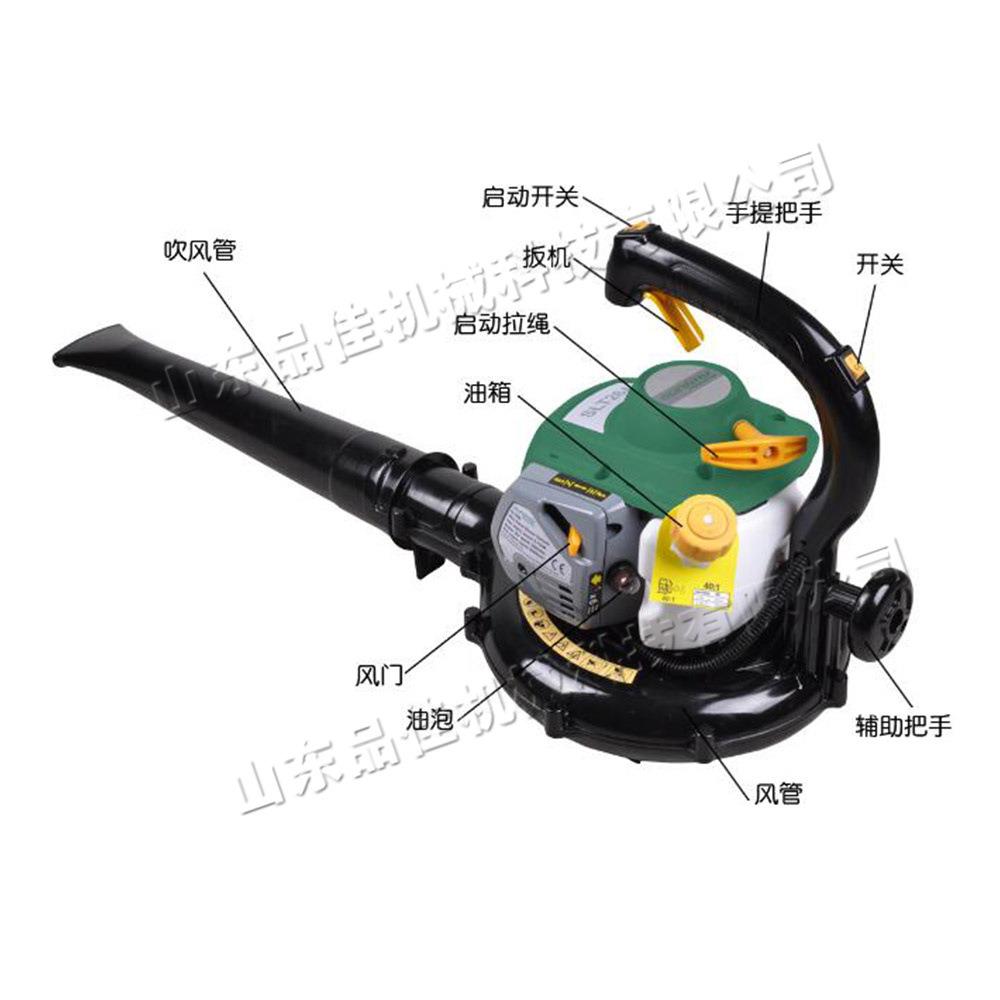 手持式汽油吹吸叶机 城市园林绿化吹风吸尘机 运动球场吸灰吸尘机