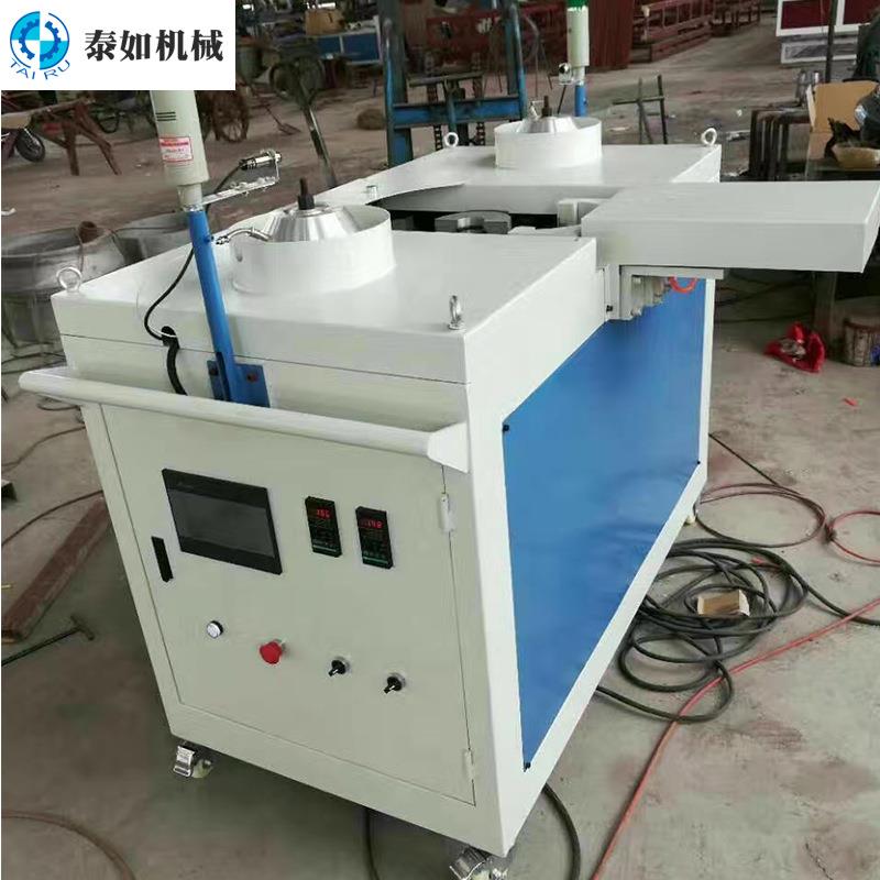 厂家现货PP/PVC短管扩口机 t 50-110mm两轮管件扩口成型机