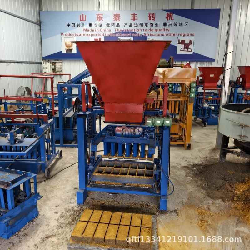 全自动液压小型免烧制砖机透水砖机4-35水泥空心砖机垫块机