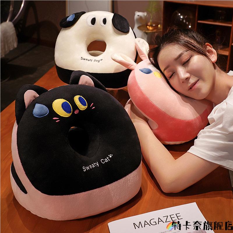 冰豆豆午睡枕趴睡枕沙小学生趴桌子睡觉枕头午睡神器办公室抱枕夏