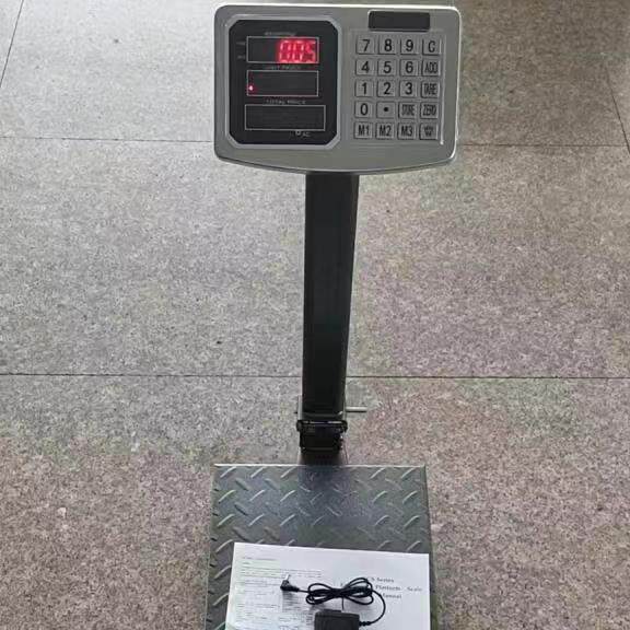 外贸台秤300kg电子秤计价精准称重150kg磅秤商用100公斤电子称台