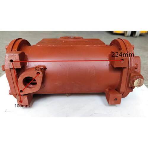 热交换器图号D7400-1312100A 玉动YC4108/YC2115/海水箱