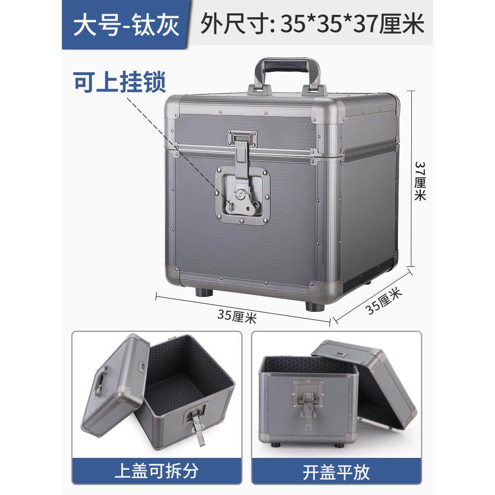 高档1寸C潮D胶收黑纳箱 大容2量防储物箱 手提式设计