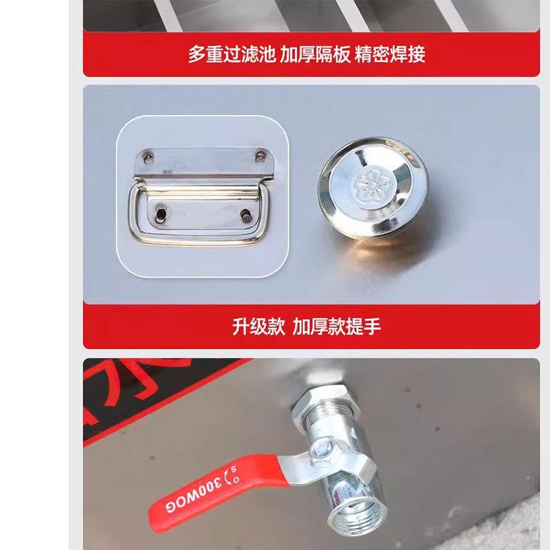 厨房餐饮油水分离器隔油池油污处理过滤不锈钢环保商用家用滤油器