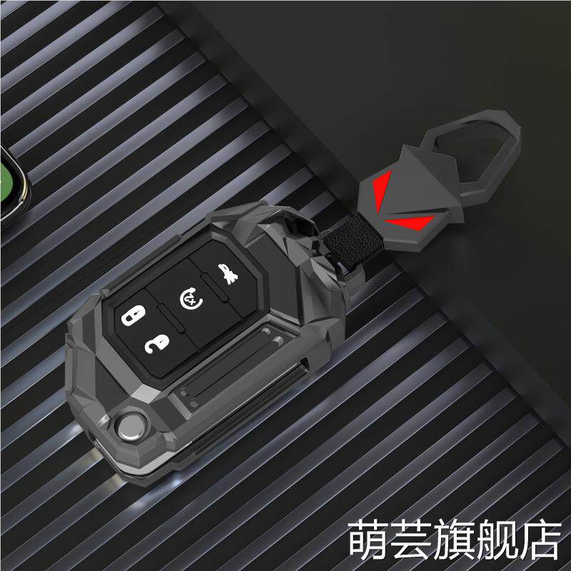 车用钥匙包适用吉普JEEP2018新款牧马人钥匙包金属锌合金保护套壳