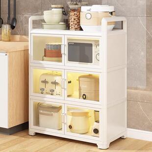 铝合金置子物架见详情封闭收纳储物房厨多层出置物柜家用租屋厨房