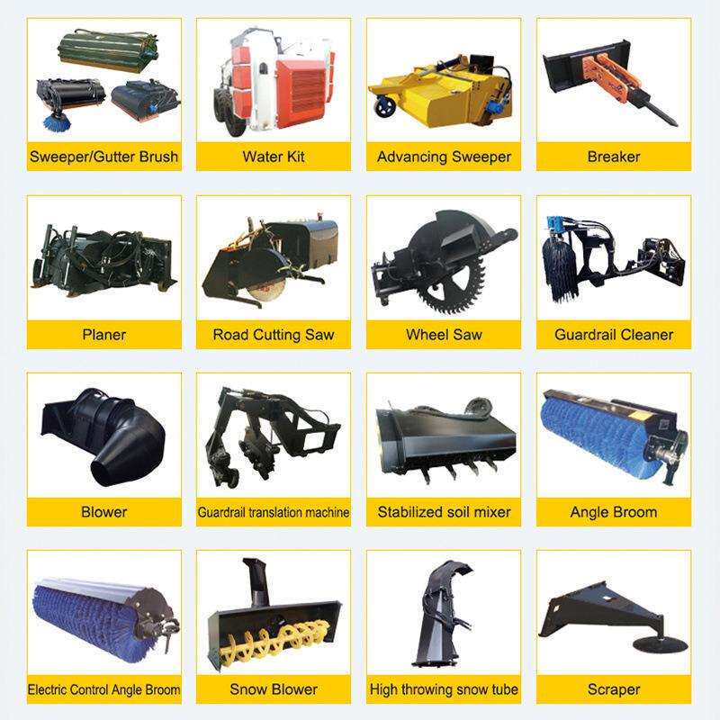 Auger/Trencher小型多功能滑移装载机属具配件SkidSteerLoader