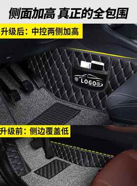 江3铃脚254皮用卡脚垫全包围骐铃tt5t7专丝圈易清洗车垫汽车垫子