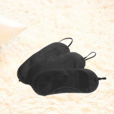 12pcs Black Blindfold Party Game Eye Mask Soft Blind Fold